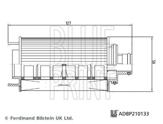 BLUE PRINT Oil Filter ADBP210133
