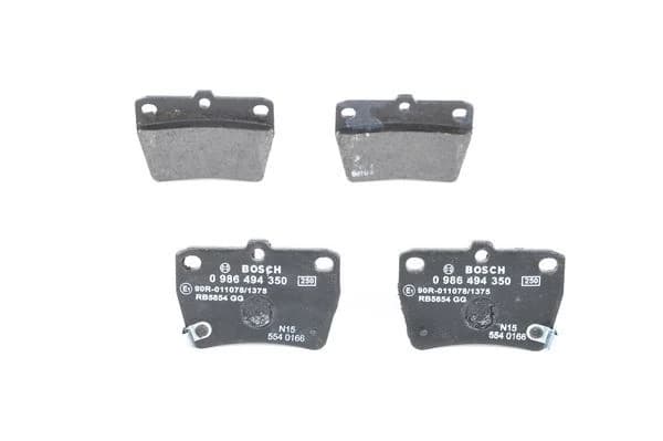 BOSCH Brake Pad Set, disc brake 0 986 494 350