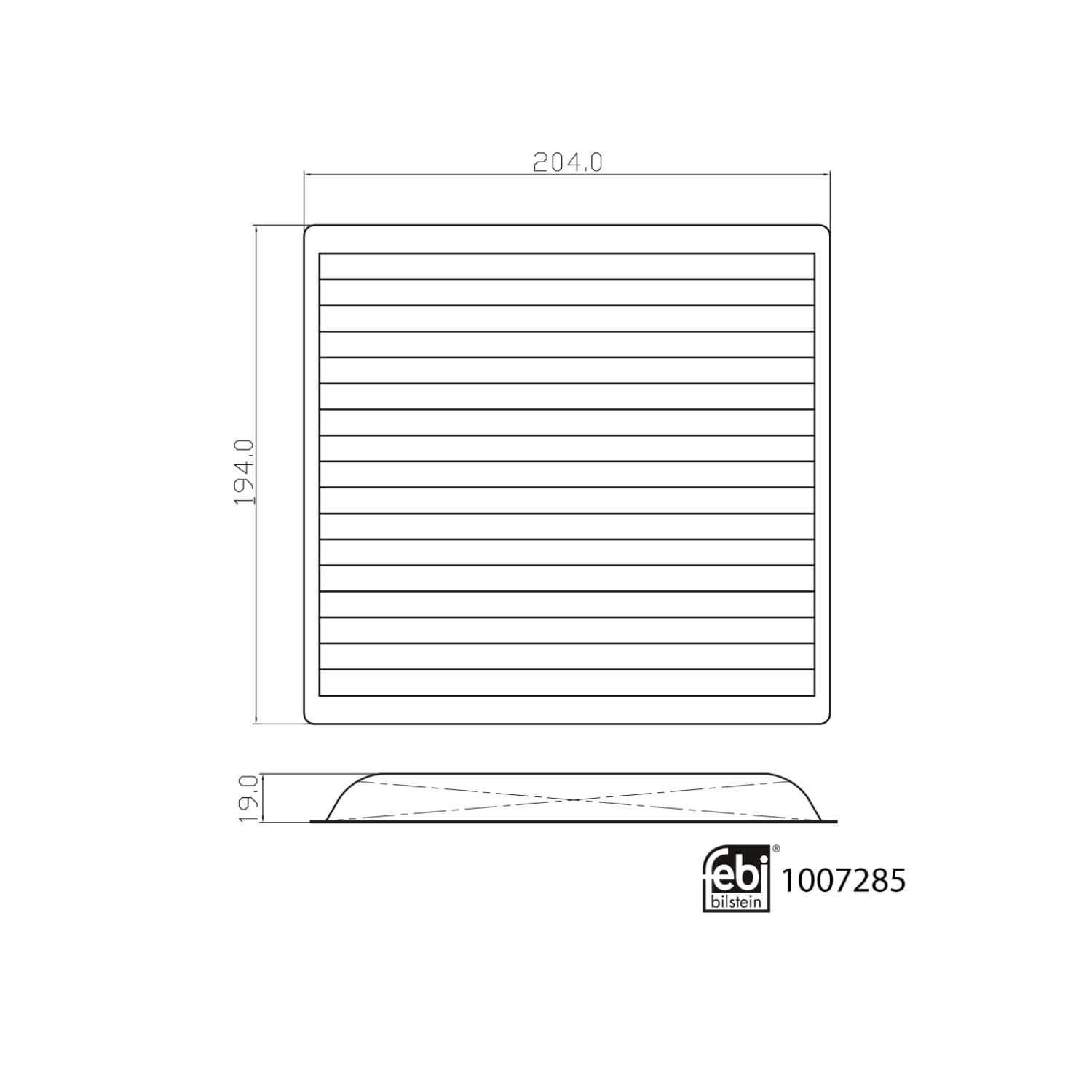 FEBI BILSTEIN Cabin Filter 1007285
