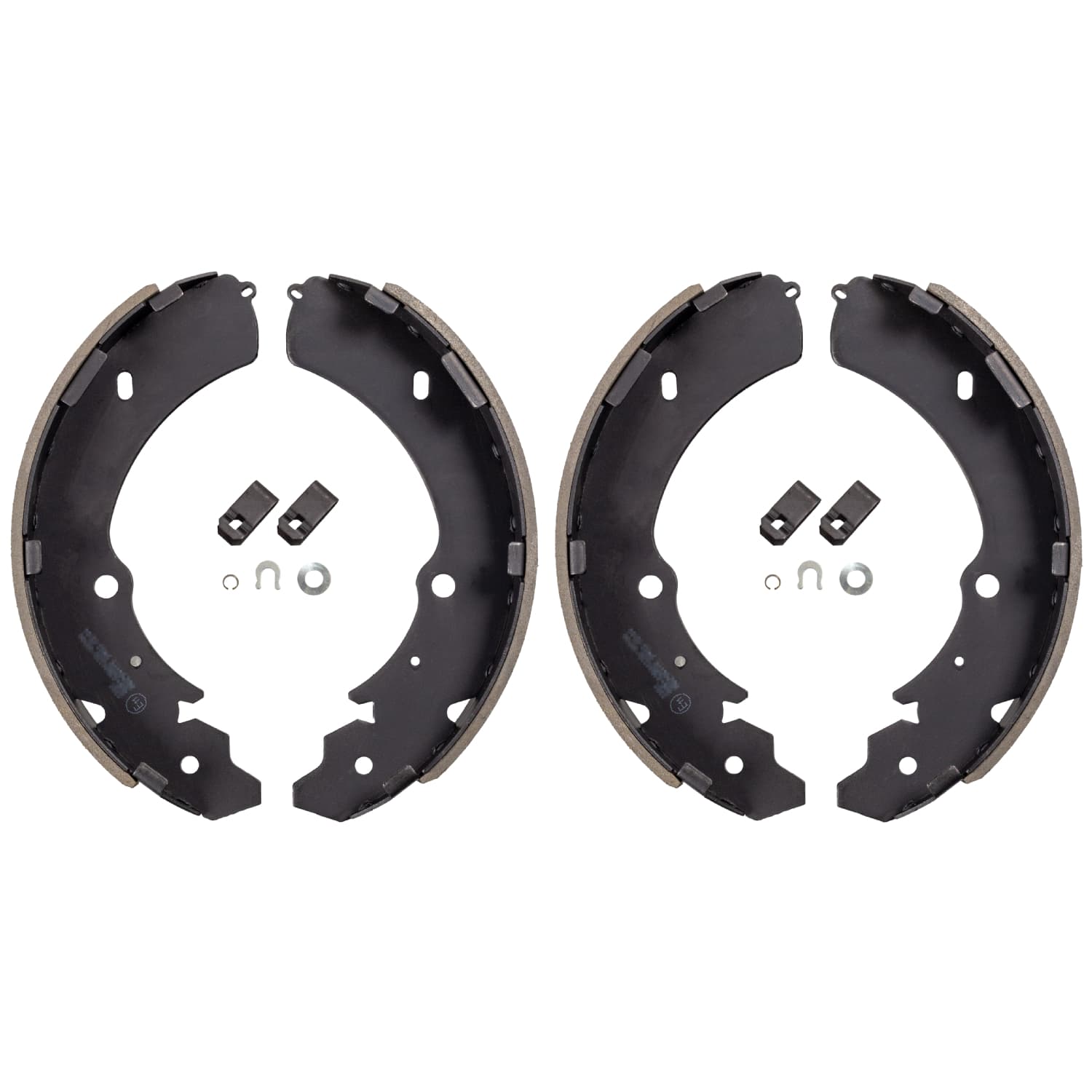 Rear brake pads set