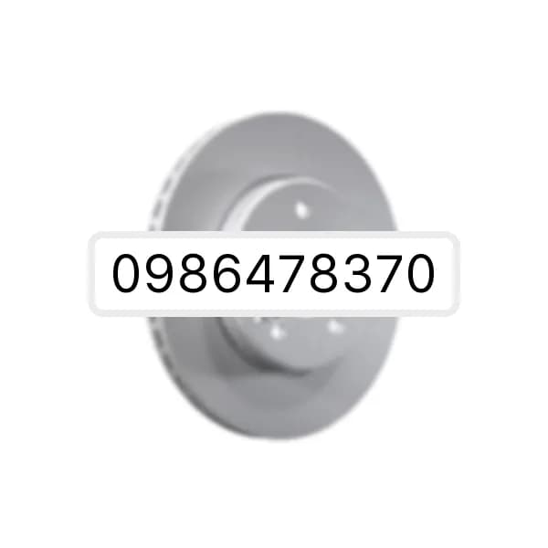 Front brake disc
