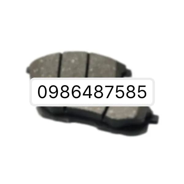 Rear brake pads set
