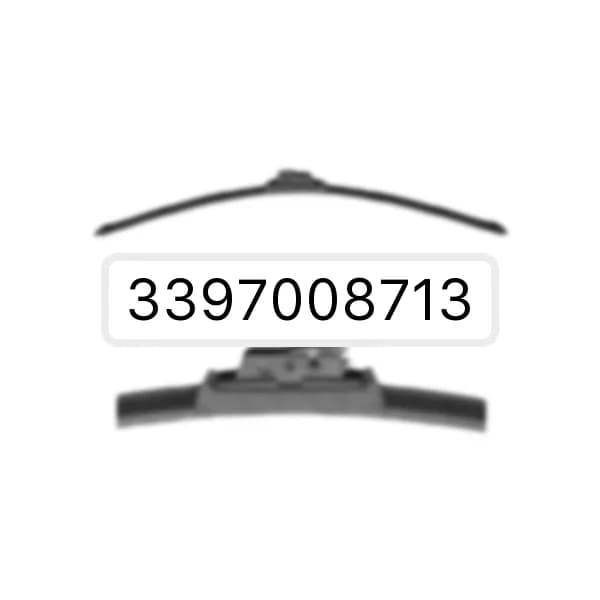 Tailgate wiper blade