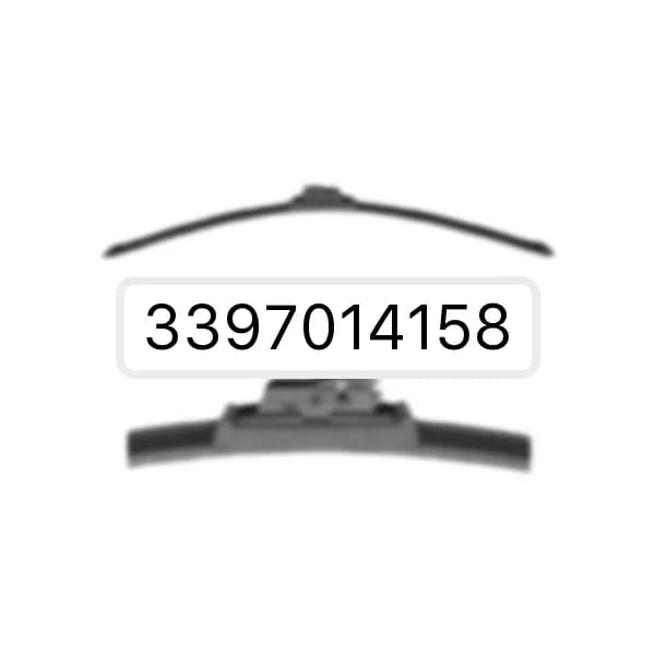 Windshield wiper blade, left