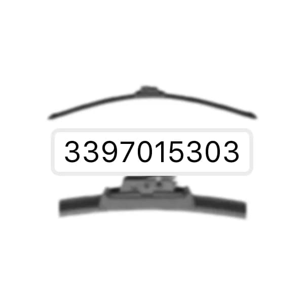 Windshield wiper blade, left