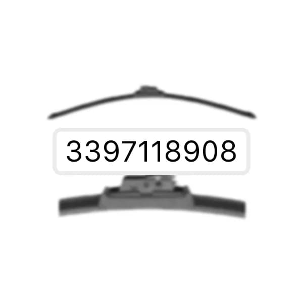 Windshield wiper blade, left