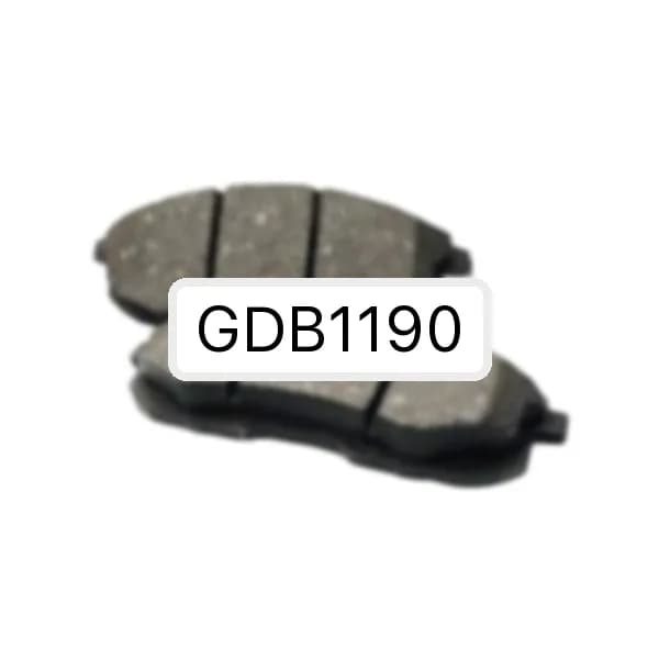 Front brake pads set