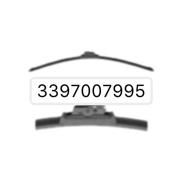 Windshield wiper blade, right